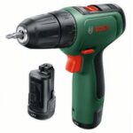 BOSCH Vŕtací skrutkovač EasyImpact 1200, súprava bitov a vrtákov, kufor 0.603.9D3.105 (2× 1,5 Ah)