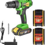 Procraft Aku vŕtací skrutkovač PA18C, 2× 1,5 Ah